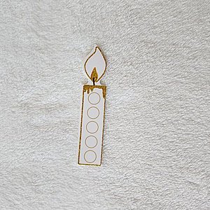 חיתוכי נרות , נצנץ - 40 יח' חיתוכי נרות , נצנץ - 40 יח'