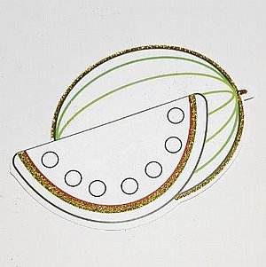 אבטיח לצביעה , 20 יח' אבטיח לצביעה , 20 יח'