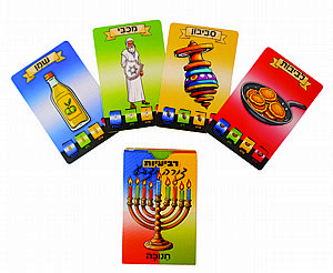 משחק צורה וצבע - חנוכה משחק צורה וצבע - חנוכה
