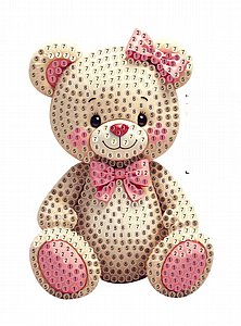 יצירה יהלומים- דובון יצירה יהלומים- דובון