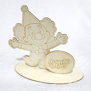 מעמד ליצן מעץ ליצירה מעמד ליצן מעץ ליצירה